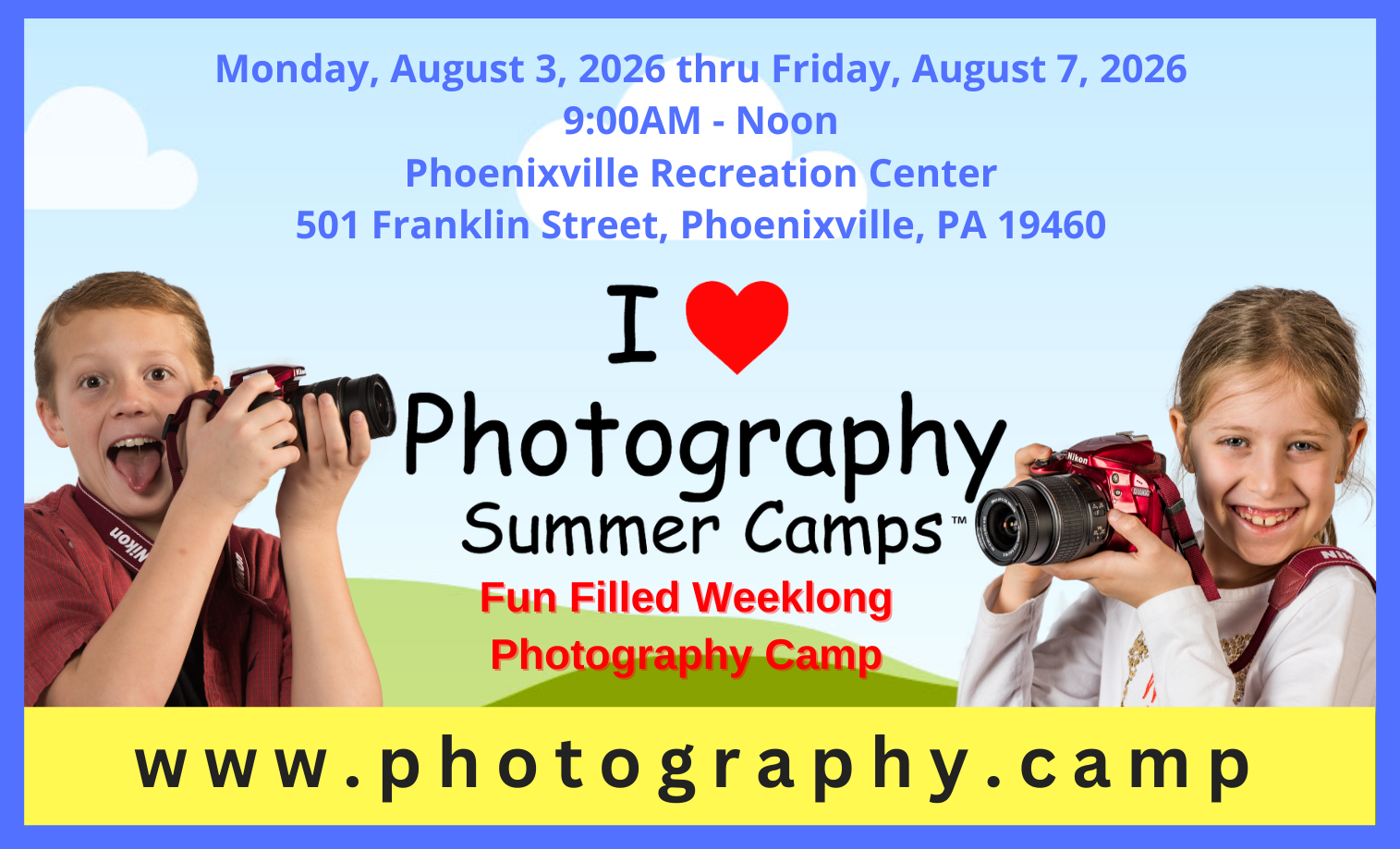 Photography Camp 2026