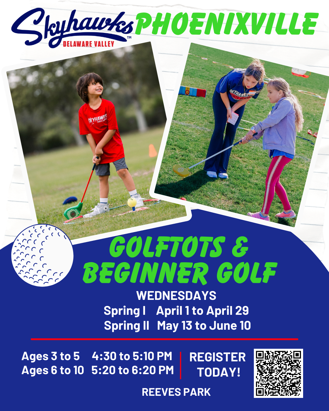 Skyhawks Golf Spring 26