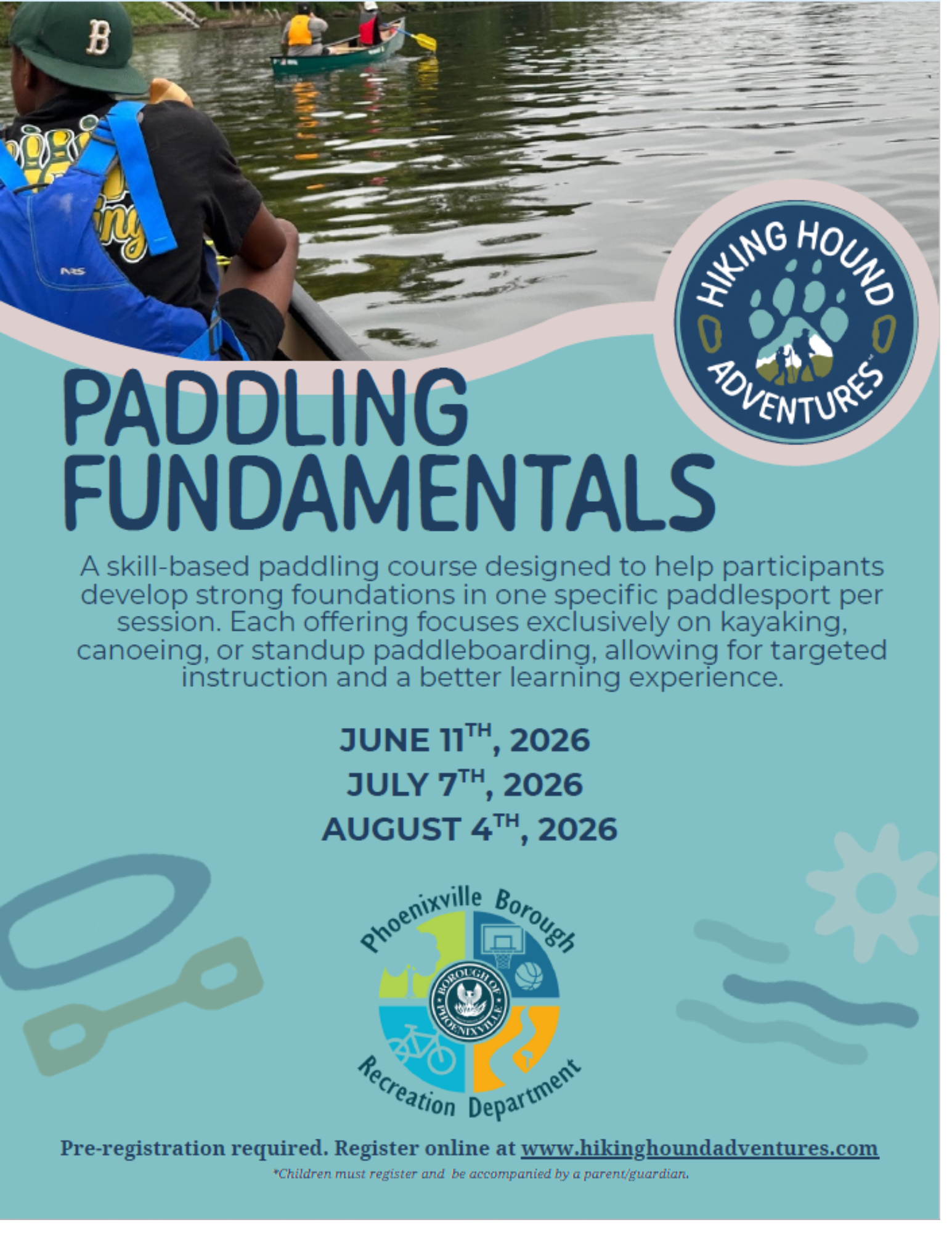 Hiking Hounds Paddle course 26