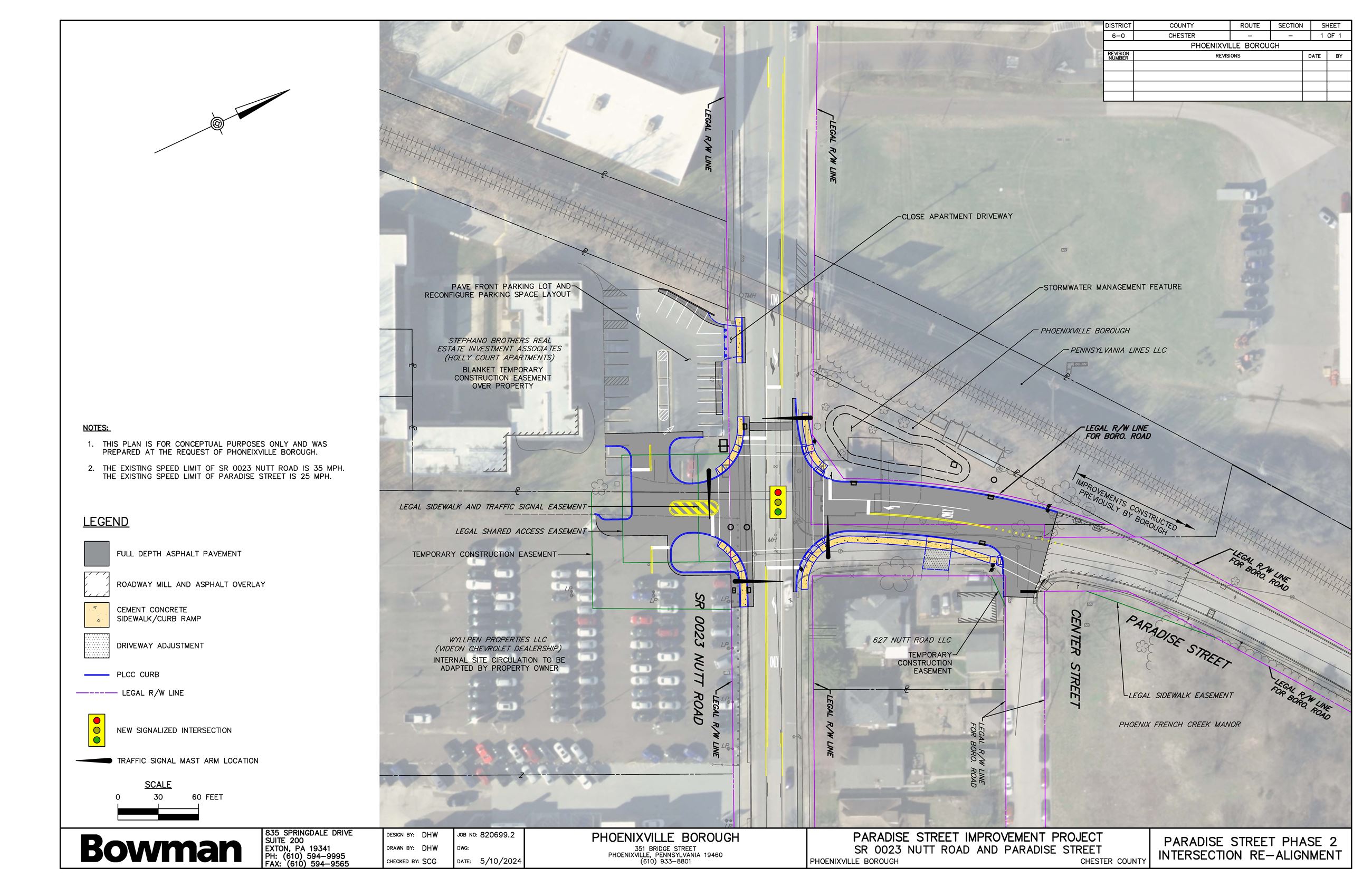 Paradise Street Intersection Realignment Exhibit (002)